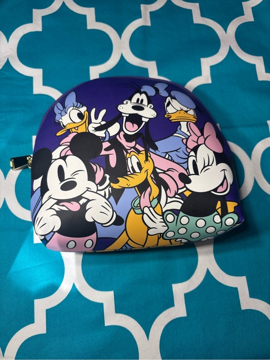 Disney Handbags - New Disney Purple Character Cosmetic Pouch Makeup Bag